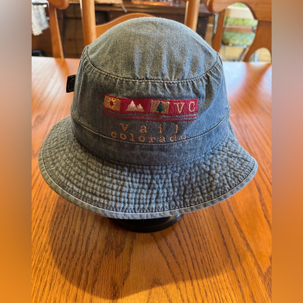 Kids Denim Bucket Hat size Small/Medium